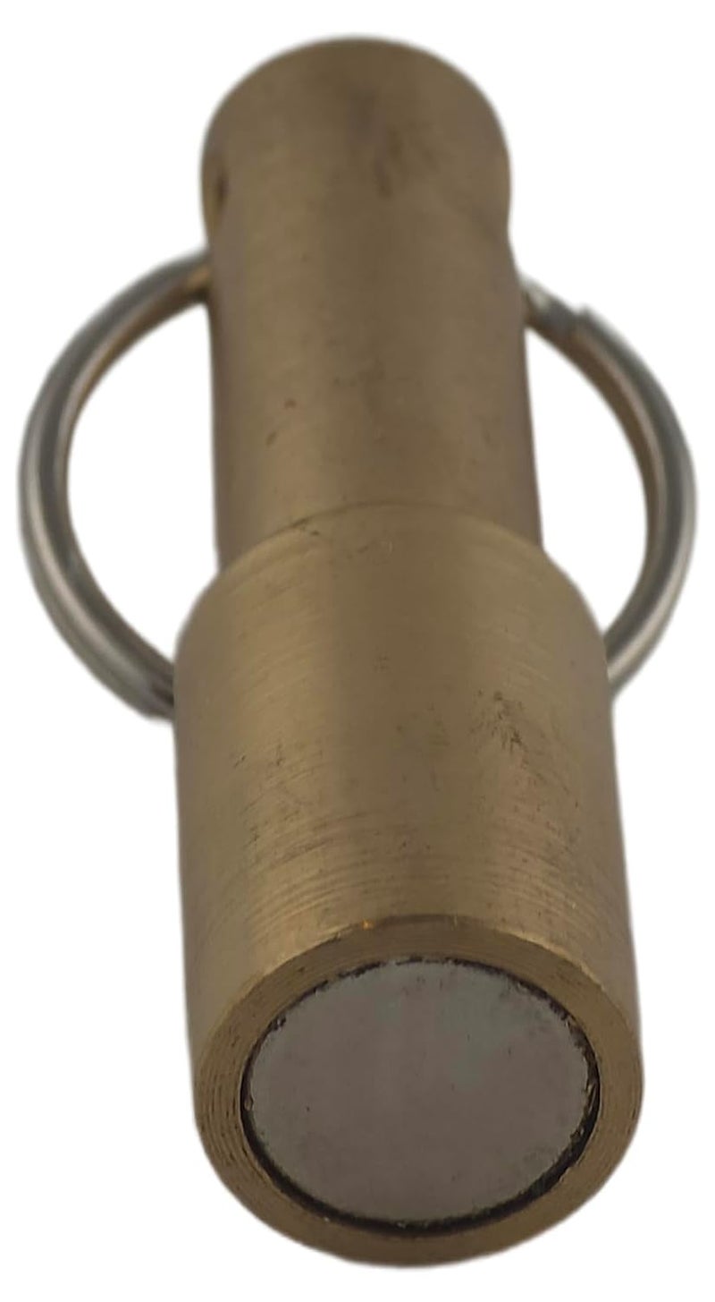 Techneak ﻿ Gold, Silver & Platinum Testing Magnet - Strong N52 with Brass Keychain - Precious Metal Test Tool - Image 1